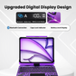 Cyber Purple – Y2K 360° Rotating iPad Keyboard Case