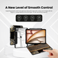 Black Gold – Y2K 360° Rotating iPad Keyboard Case